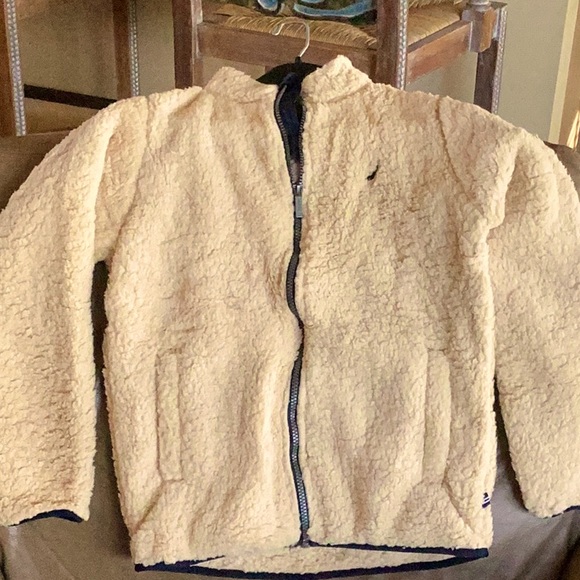 Nautical children’s full zip fleece, M, NWT - Picture 1 of 5